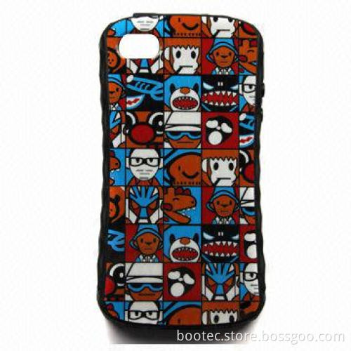Beautiful Picture on Cases for iPhone 4, by IML Technology and Silk-screen Printing